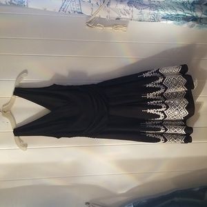 SL Fashions sleeveless pleated summer dress size 14